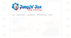 Desktop Screenshot of jumpinjaxdogtraining.com