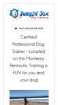 Mobile Screenshot of jumpinjaxdogtraining.com